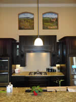 Kitchen Niches Tuscan Murals  2
