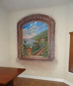 Kitchen Wall Mediterranean Mural